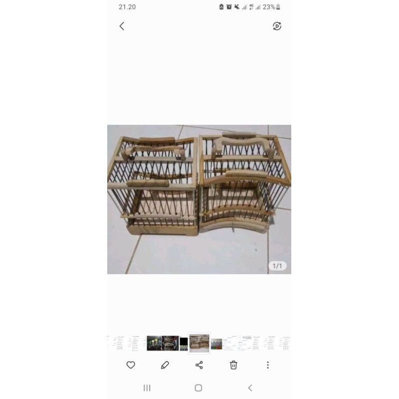 kandang untul dari kayu.