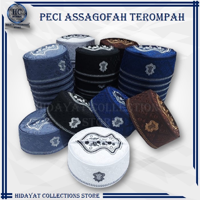 Peci Haji Assagofah Logo Terompah