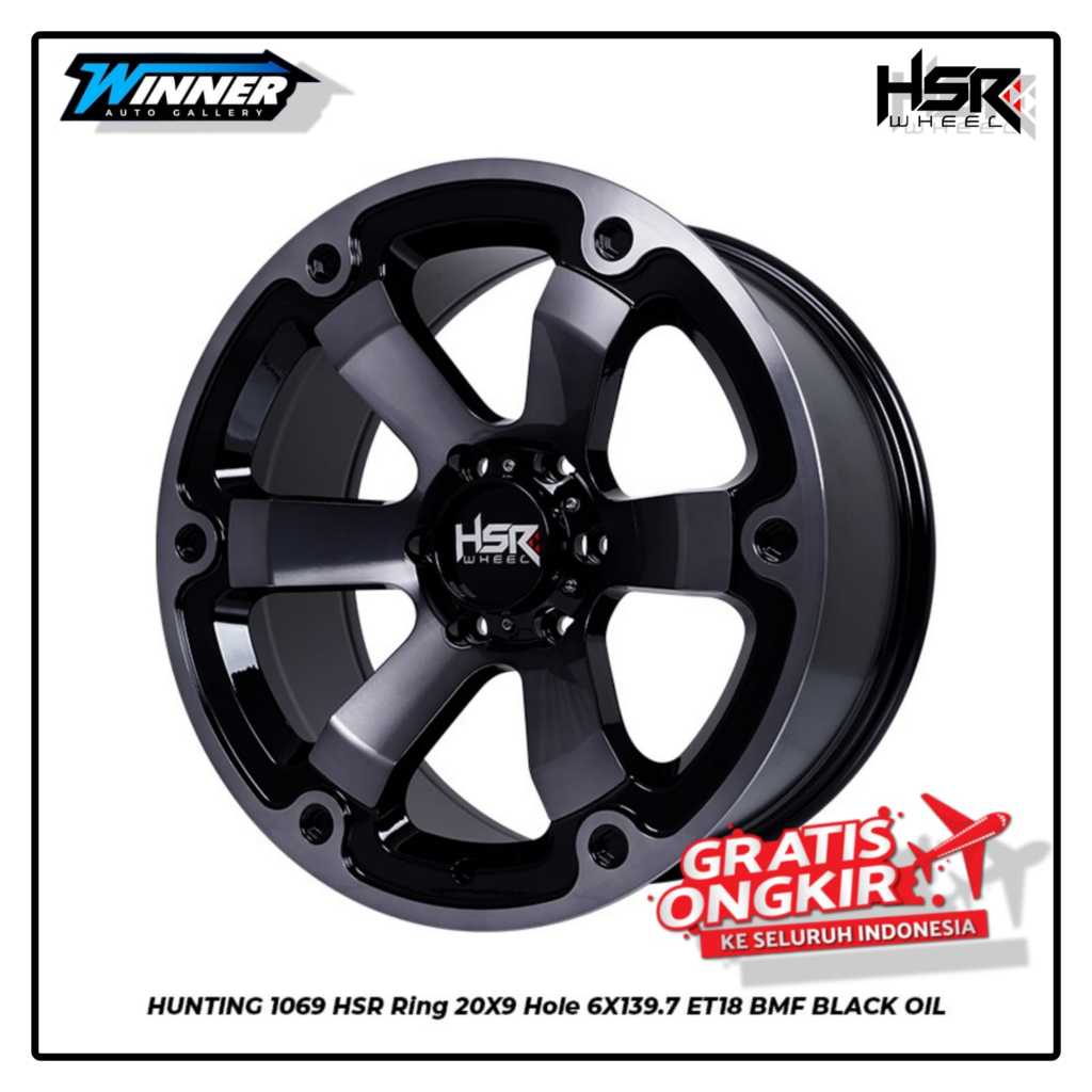 Velg Mobil HSR Hunting Ring 20 - Velg Mobil Pajero Fortuenr Hilux