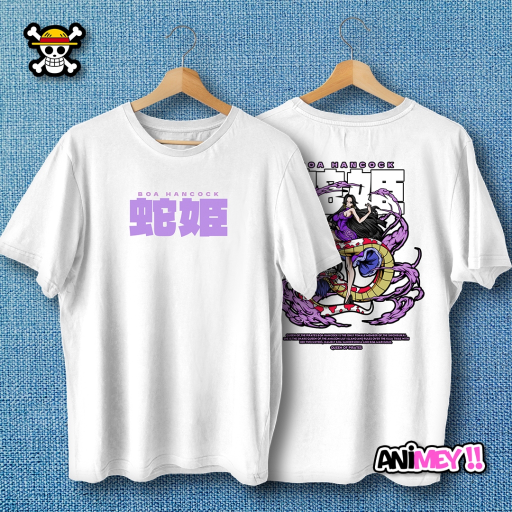 Kaos Boa Hancock One Piece / kaos anime / Kaos Game / tshirt anime