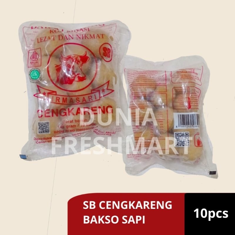 

SB CENGKARENG BAKSO SAPI ISI 10BUTIR BASO SAPI BEEF BALL BAKSO SB BAKSO CENGKARENG KEMASAN EKONOMIS