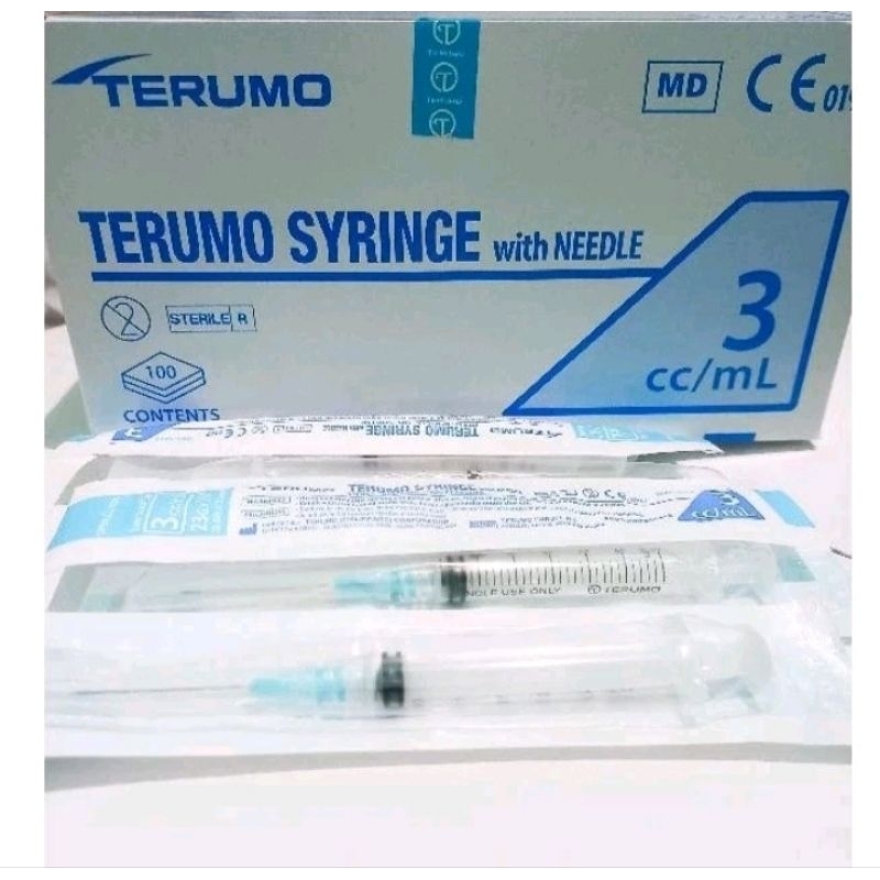 Spuit 3cc With Needle Terumo / Syringe 3cc Terumo
