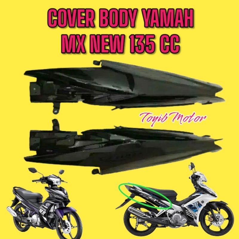COVER BODY KANAN DAN KIRI MOTOR YAMAHA JUPITER MX NEW 135 Cc