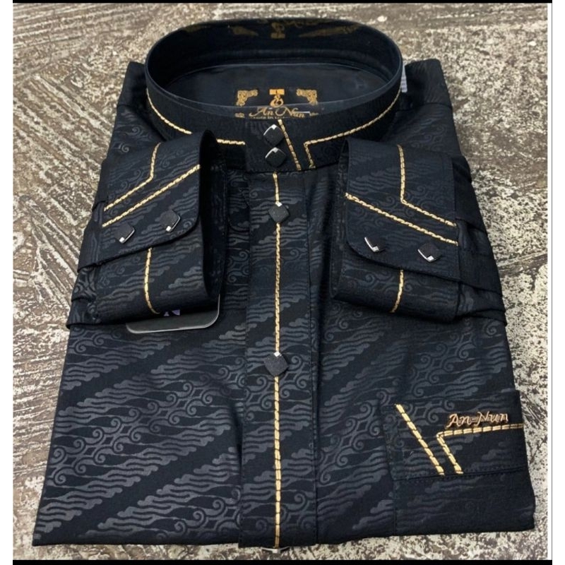 Baju Koko Pria Dewasa Lengan Panjang Sultan / Koko Sultan Motif Terbaru