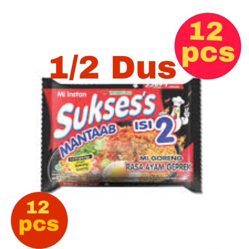 

Mie Suksess Instant Goreng Rasa Ayam Geprek - 132 gr (Harga 12 Pcs)