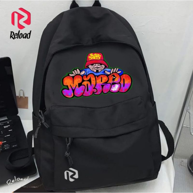 Reload - Tas Ransel Pria | Tas Gendong Sekolah | Tas Backpack Distro Keren