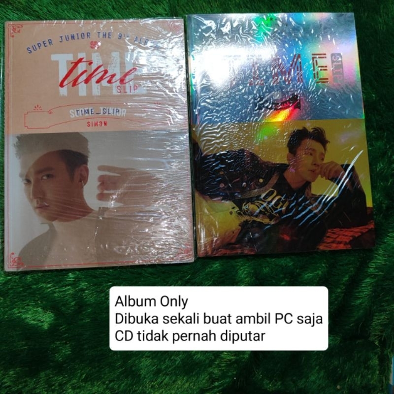 WTS READY ALBUM SUPER JUNIOR TIME SLIP SEALED DAN ALBUM ONLY