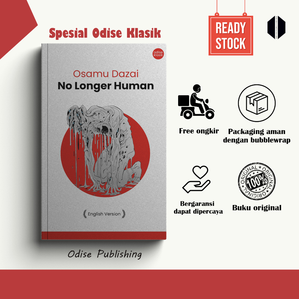 No Longer Human - Osamu Dazai (Odise Publishing) English Version Original