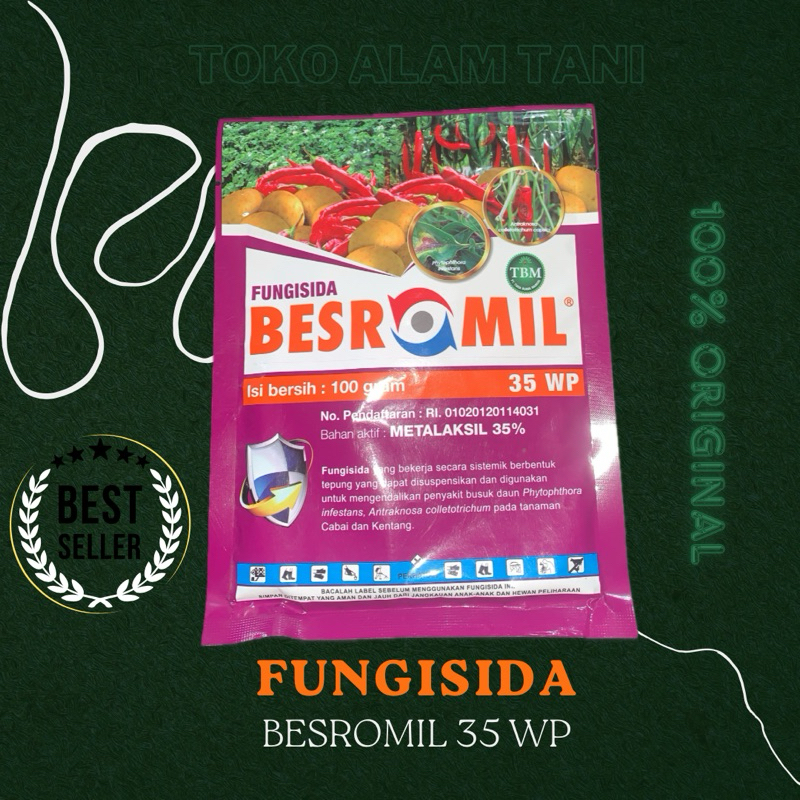 Fungisida Besromil 35 WP 100gr