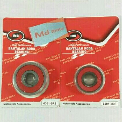 BEARING LAHER RODA BELAKANG SET SUPRA X 125 REVO KHARISMA ORIGINAL IMB