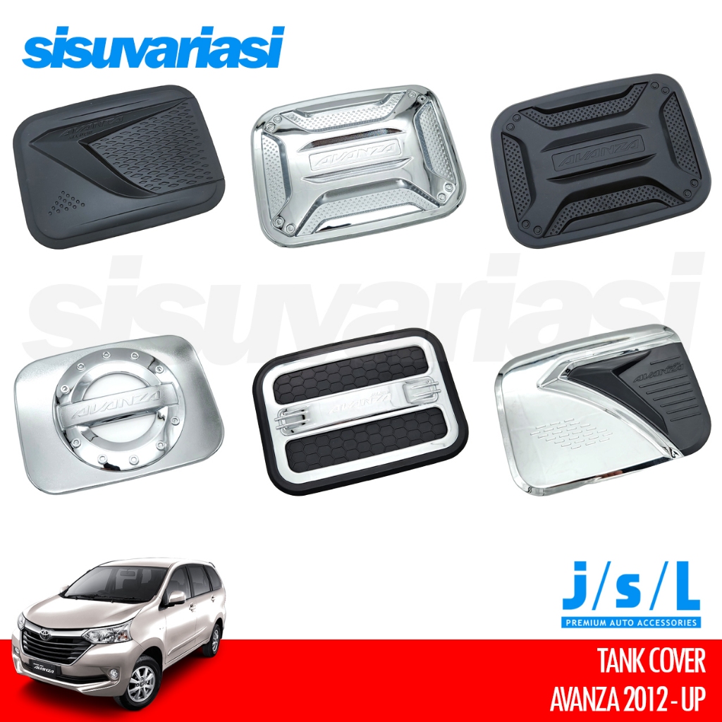 Avanza 2012 2013 2014 Aksesoris Tank Cover Tutup Tangki Bensin JSL
