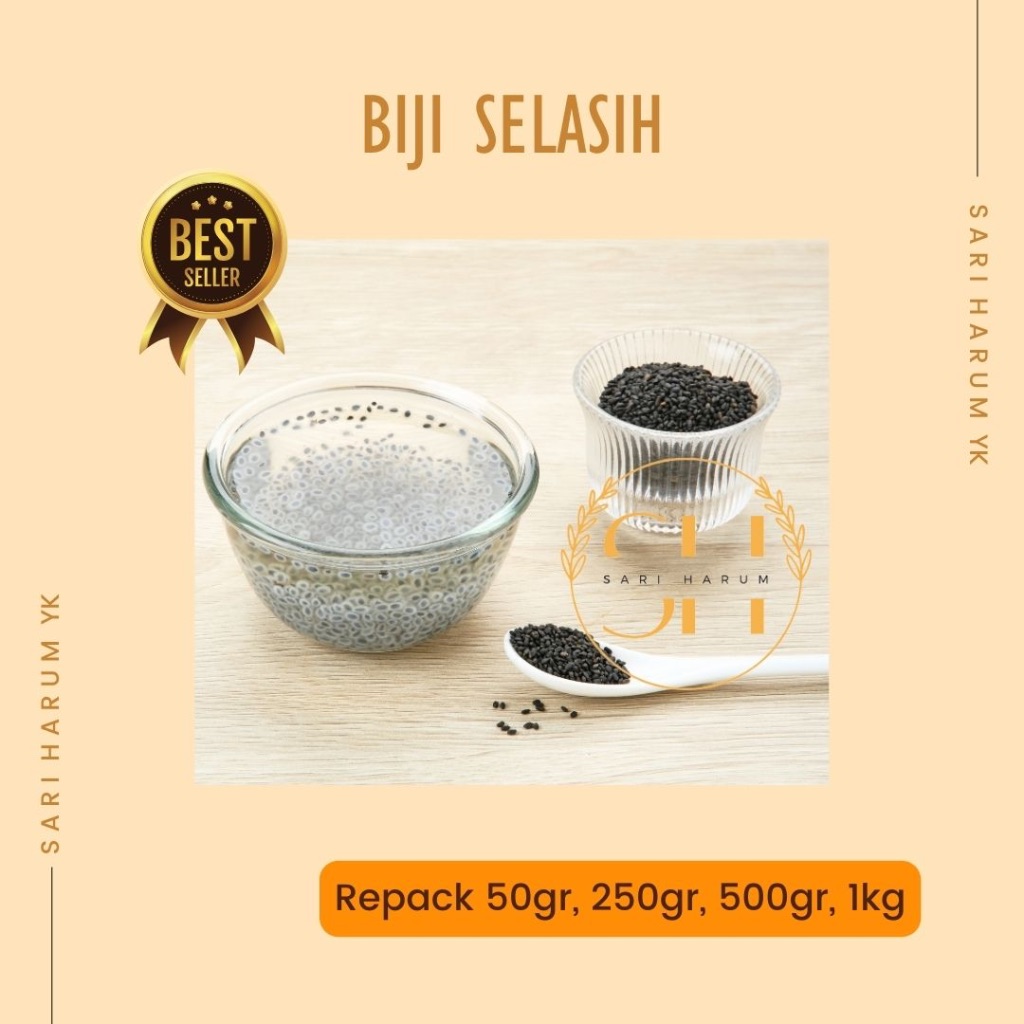 

Biji selasih | mentah | 50gr