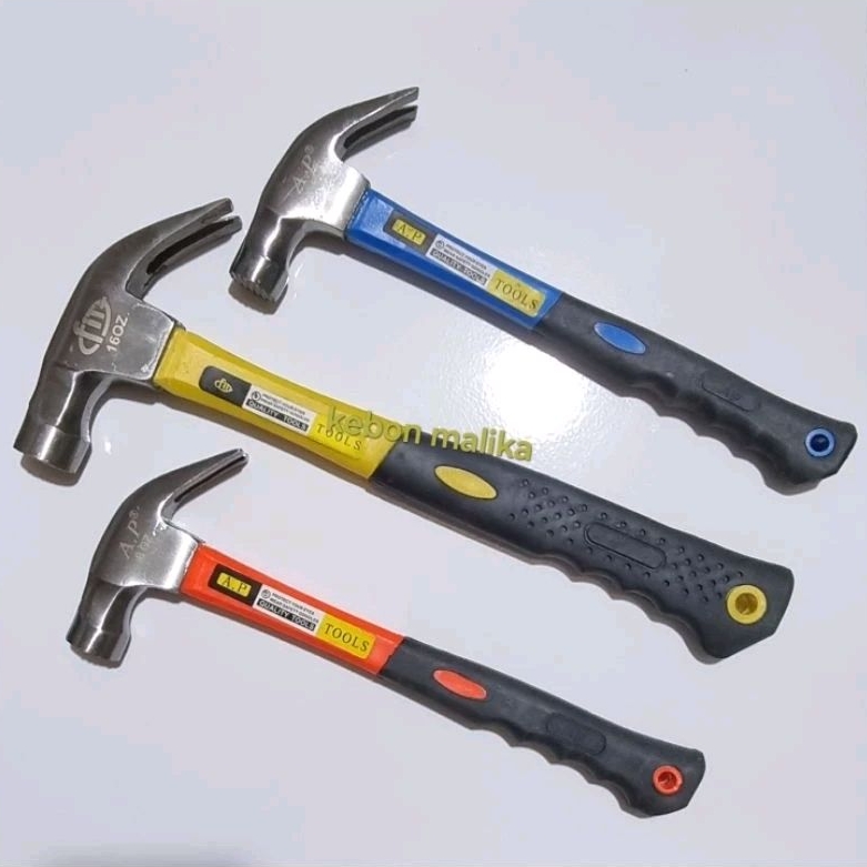 Palu kambing martil tukang pukul besi gagang fibre