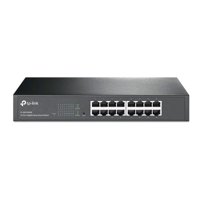 TP-Link TL-SG1016D tp link sg1016d switch tp link 16 port 10/100/1000Mbps 16-Port Gigabit Desktop