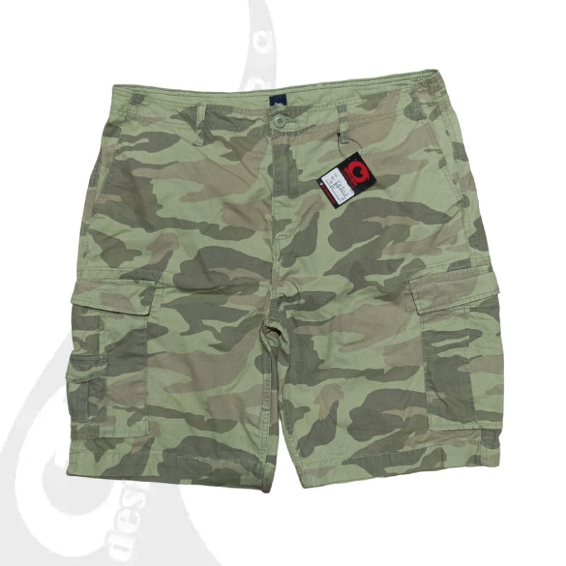JUMBO celana pendek cargo gap camo size 37 38