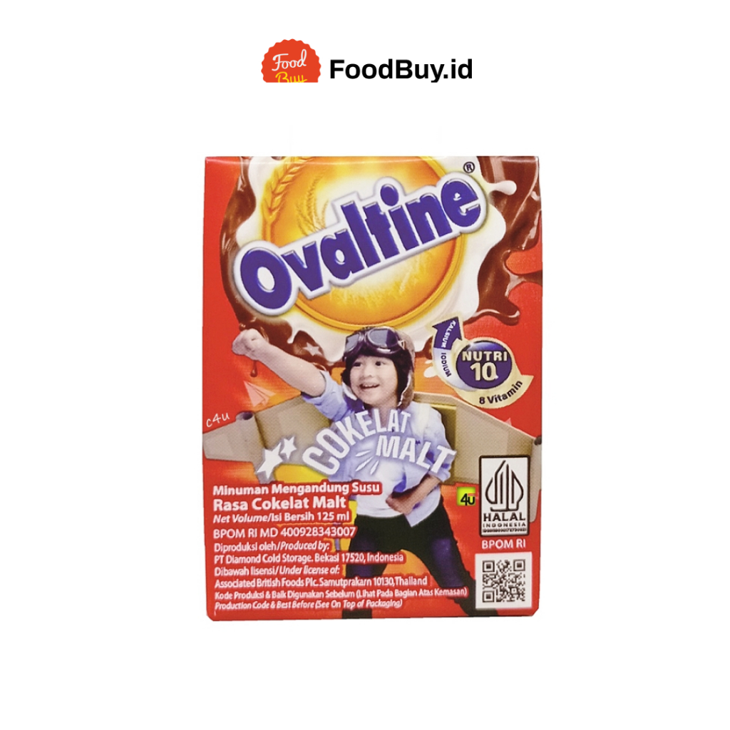 

Ovaltine UHT Milk Choco Malt 125 ml