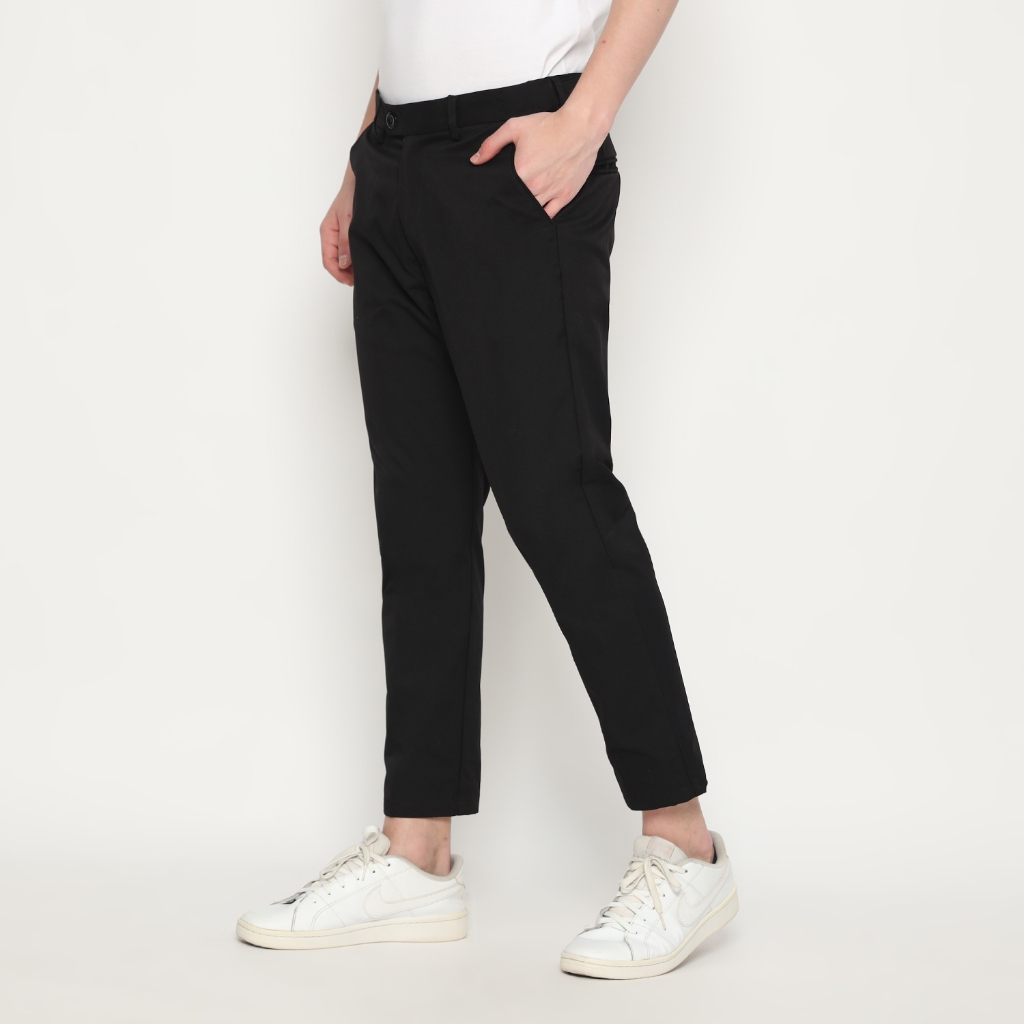 MEVANO ANKLE CHINOS PANTS BLACK/ANKLE PANTS CHINOS/ANKLE PANTS PRIA