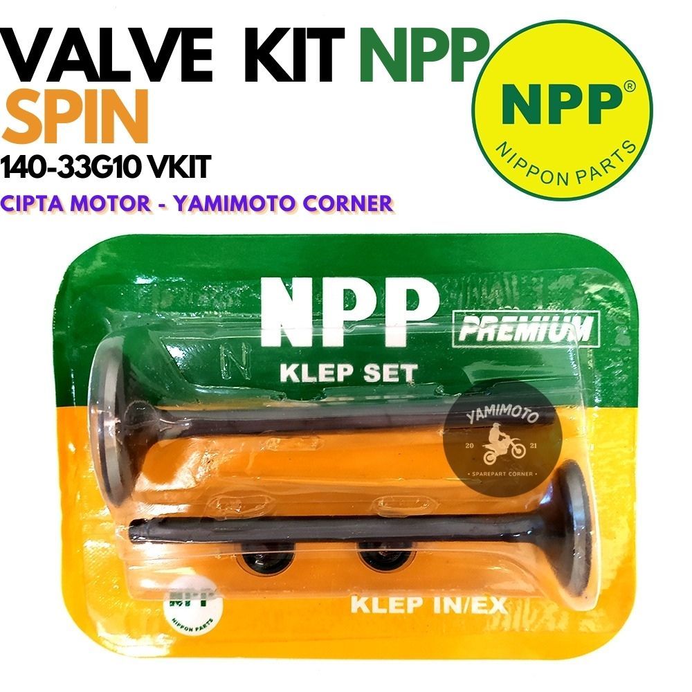 KLEP KIT PAYUNG KLEP VALVE KIT PREMIUM MOTOR SPIN NPP