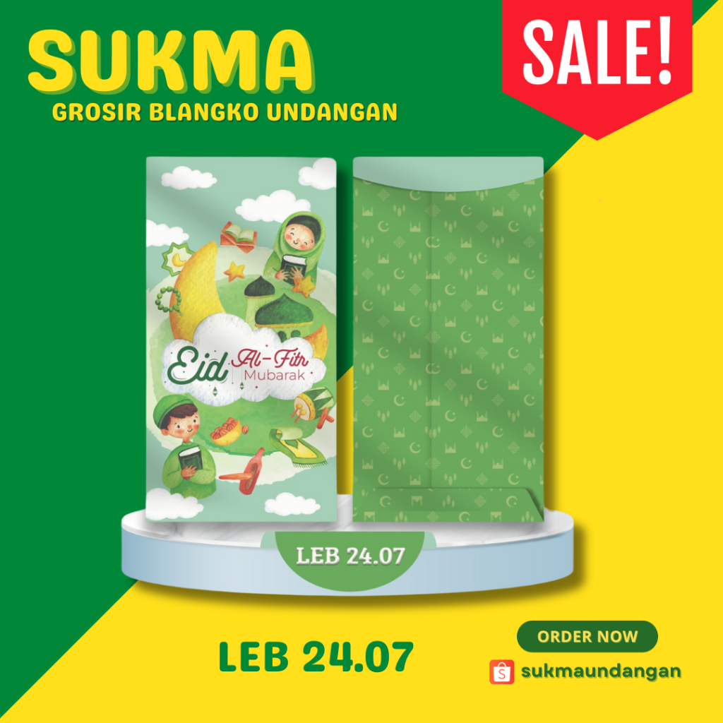 

AMPLOP LEBARAN ATAU KARTU LEBARAN JUWARA LEB 24.07 ISI 20 LEMBAR HARGA MURAH | AMPLOP LEBARAN UNIK | AMPLOP LEBARAN TERMURAH | AMPLOP LEBARAN AESTHETIC | KARTU LEBARAN PREMIUM / AMPLOP LEBARAN PREMIUM | SUKMA UNDANGAN