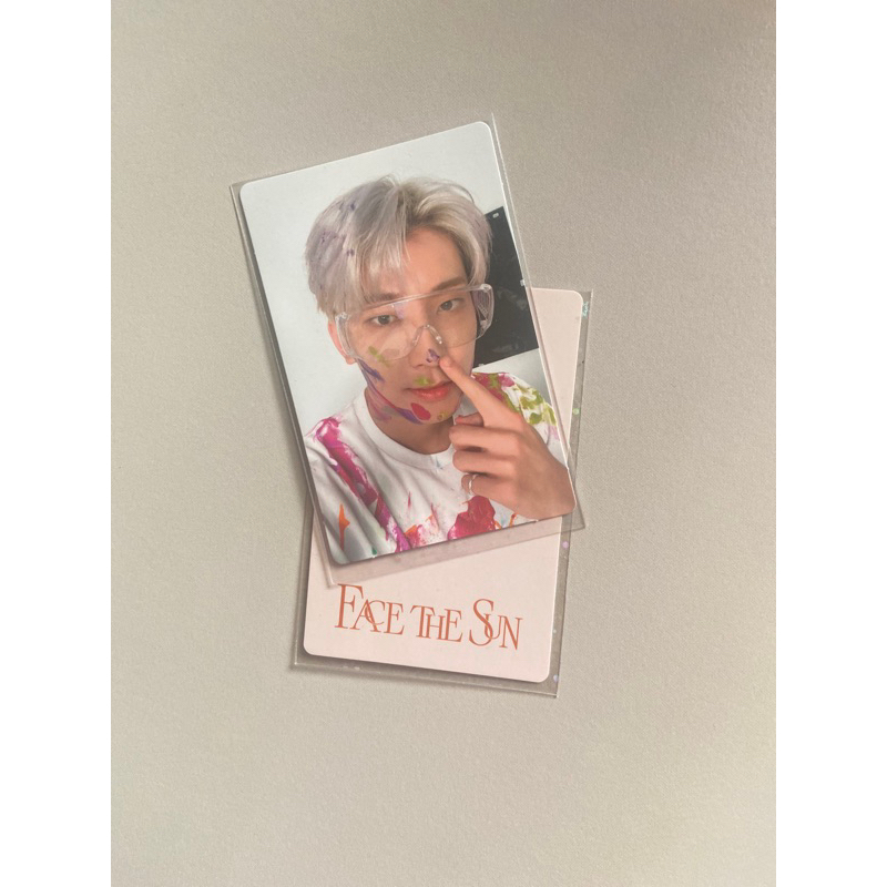[ BOOKED ] Photocard /PC Wonwoo ngupil Face the sun
