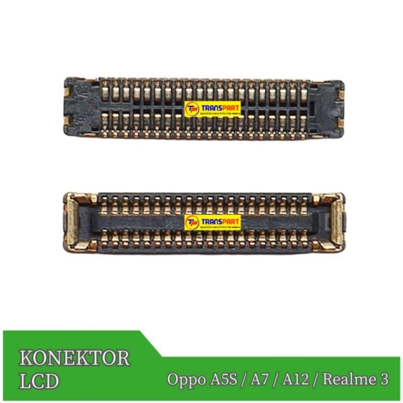 Konektor Lcd Oppo A5S - A7 - A12 - Real 3