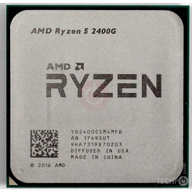 Processor PC AMD Ryzen 5 2400G 4-Cores 8-Threads 3.6 GHz Radeon RX VGA 11
