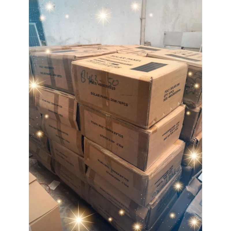 Panel surya 20wp Poli Zanetta