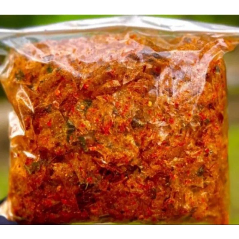 

KERIPIK KACA 1 KG PEDAS DAUN JERUK / KRIPCA REMPAH / KRIPCA