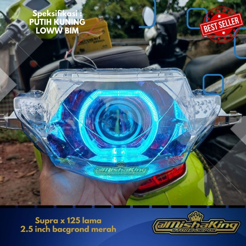 Daymaker biled supra x 125 kode A2 full set
