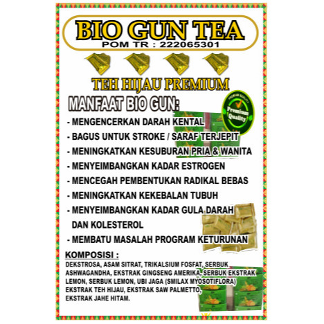 

BIO GUN TEA