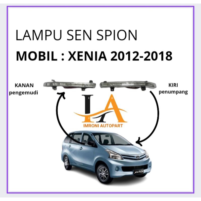 LAMPU SEN SEIN SPION XENIA 2012 2013 2014 2015 2016 2017 2018