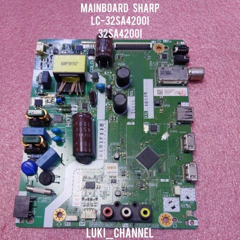MB MAINBOARD TV LED SHARP LC-32SA4200I 32SA4200I 32SA4200