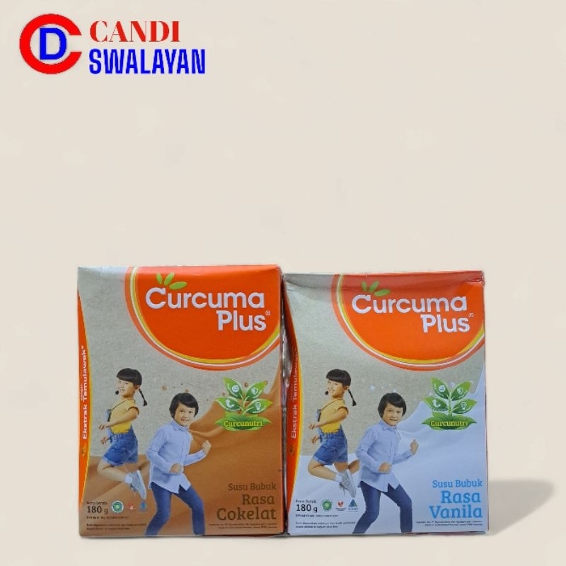 

CURCUMA PLUS Susu Bubuk Temulawak 180gr Vanila | Cokelat