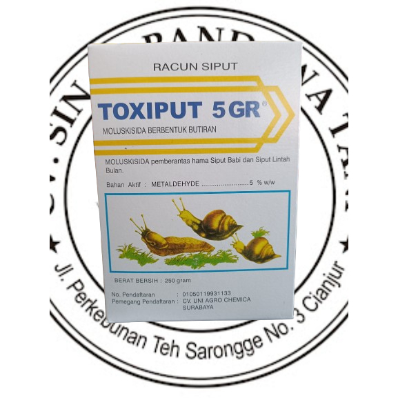 Moluskisida Toxiput 5GR 250gram