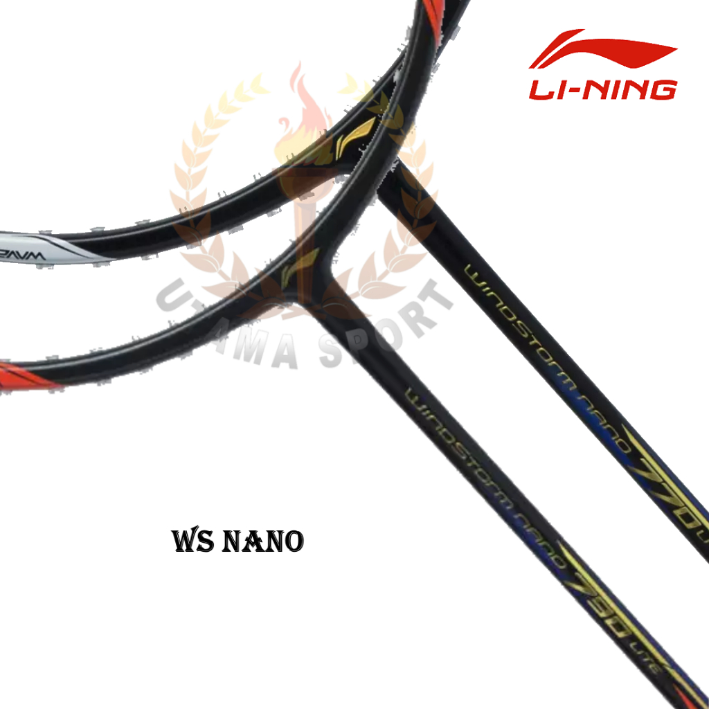 Li-Ning Badminton Raket Windstorm WS Nano 770 Lite / 790 Lite Lining Windstrom Bulutangkis