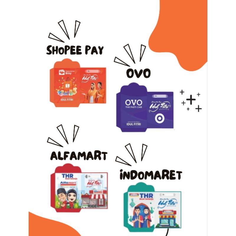 [1 KG/800 lembar] Amplop Viral, Amplop Snack Uang ATM Profesi, angpao murah, lembaran free plastik