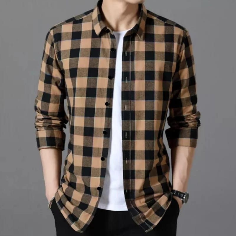 Kemeja Flanel Pria Wanita Kemeja Casual Motif Terbaru Lengan Panjang Hem Import Distro