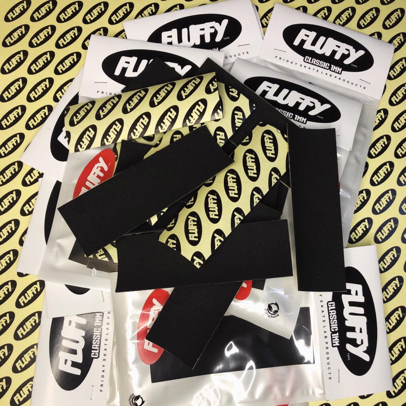 FLUFFY tape foamtape fingerboard by friday skate lab