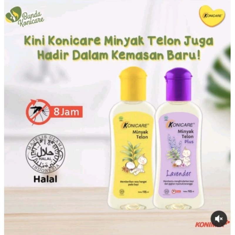 konicare minyak telon/ minyak telon anak 60ml/minyak telon