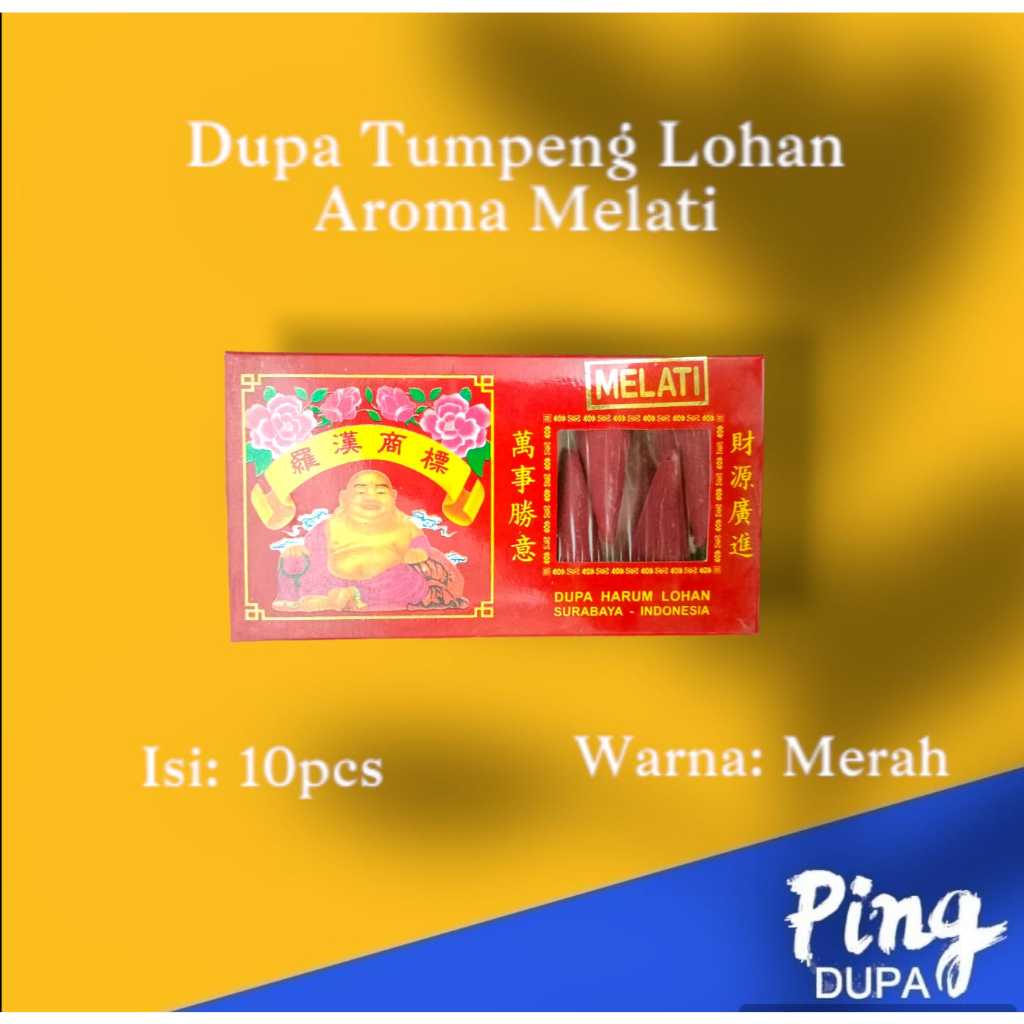 Dupa Tumpeng Lohan Melati Warna Merah