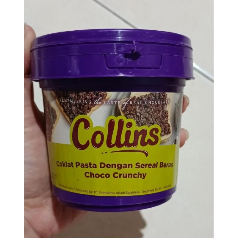 

COLLINS CHOCO CRUNCHY 350GR BARU
