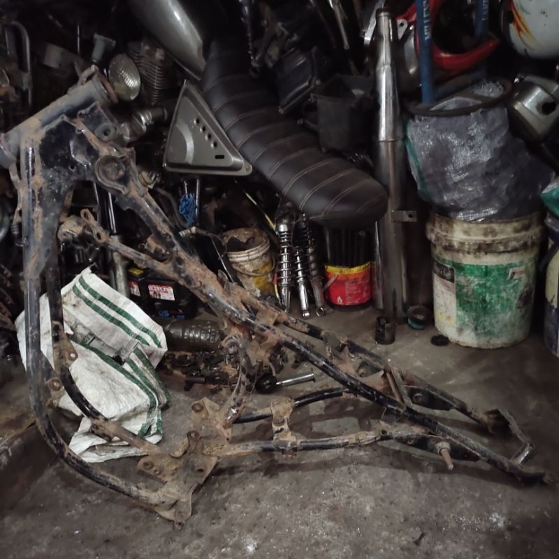 rangka Yamaha RX-King peredam original