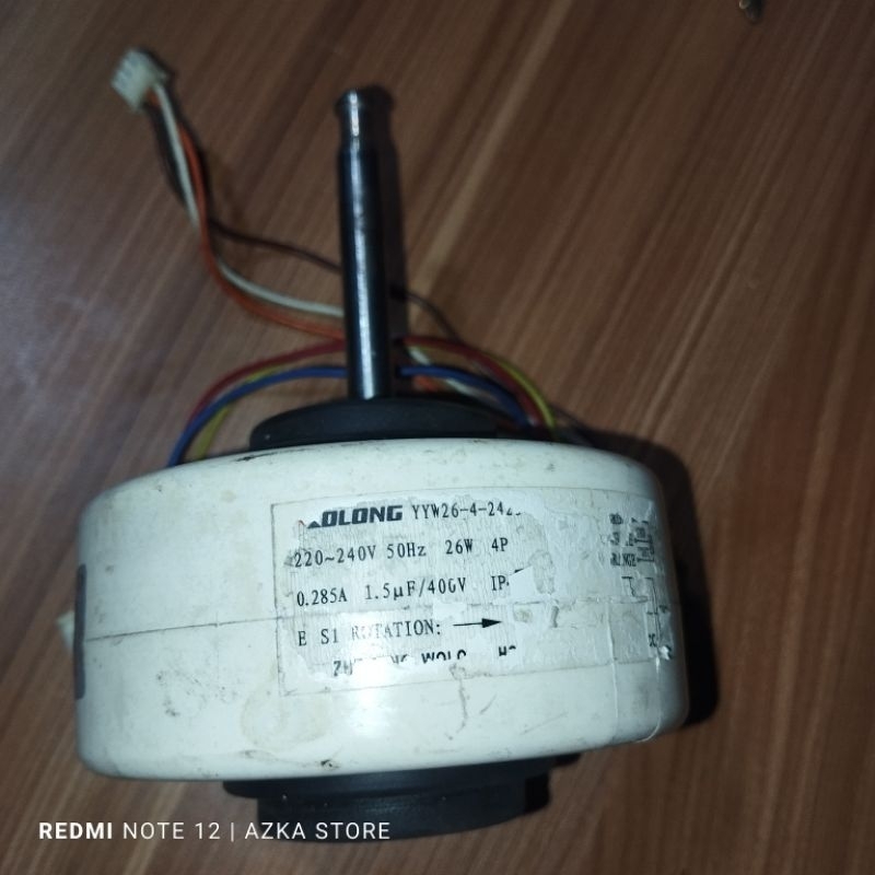 Fan indoor ac panasonic original  Dinamo indoor ac panasonic