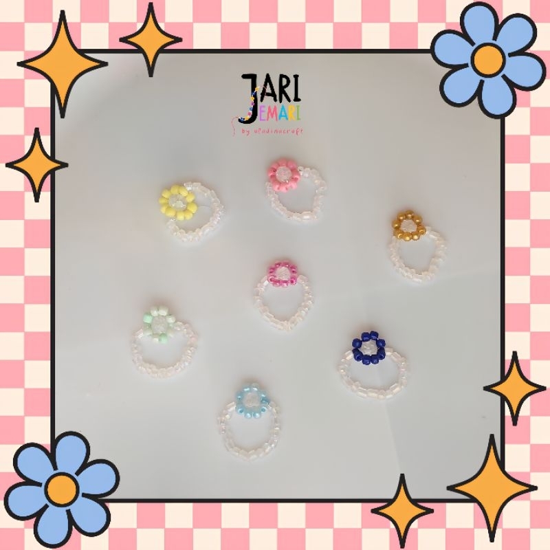 Delia Aesthetic Beeds Ring/Aesthetic Beeds Ring