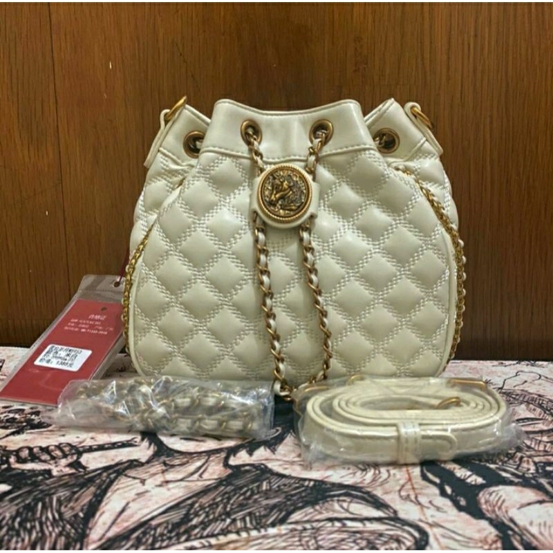 Gusachi serut rantai 2 tali (beige)