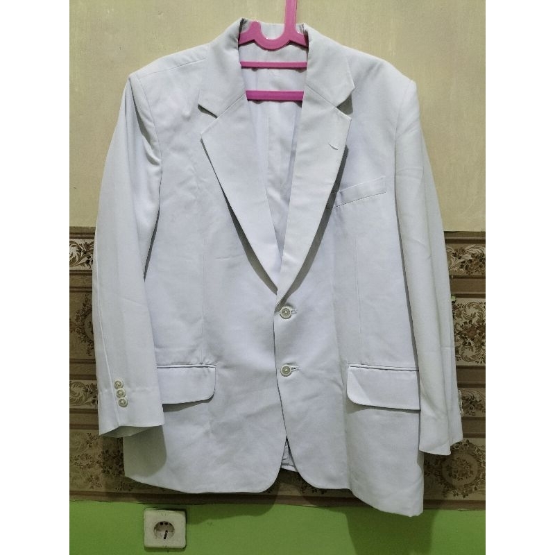 (preloved) Jas dokter lengan panjang pria