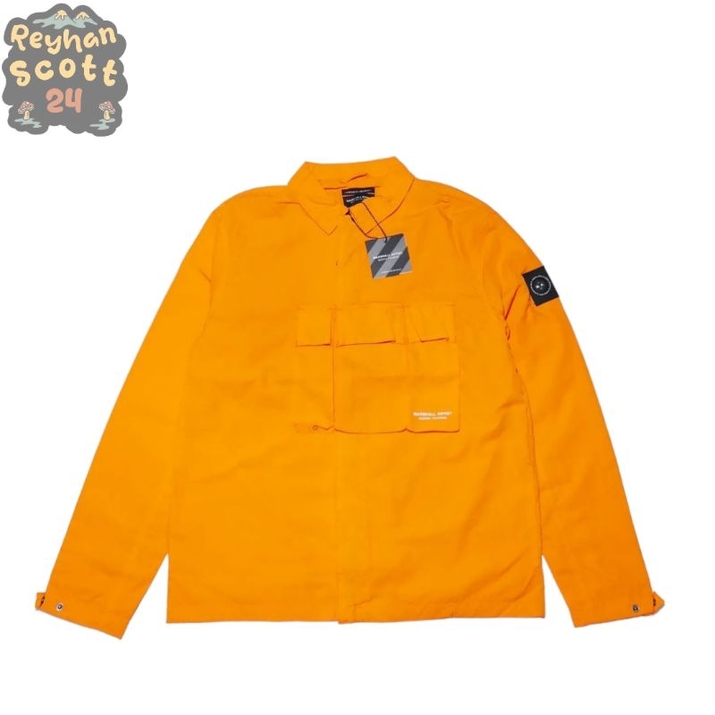 Marshall artist koji overshirt orange