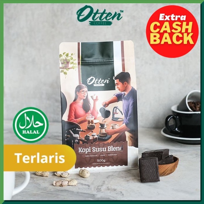 

Original Kopi Susu Blend 5gr Biji Bubuk Commercial Blend Otten Coffee Best Seller grosir