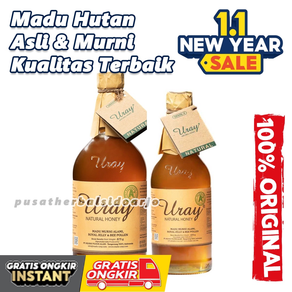 

TERLARIS Madu Uray 875gr Bukan Madu Ternak Madu Apis Dorsata Madu Hutan Asli grosir