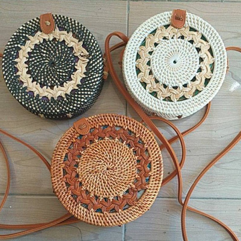 Original tas rotan murah  tas rotan grosir  tas rotan kerajinan tangan  tas rotan bali gas